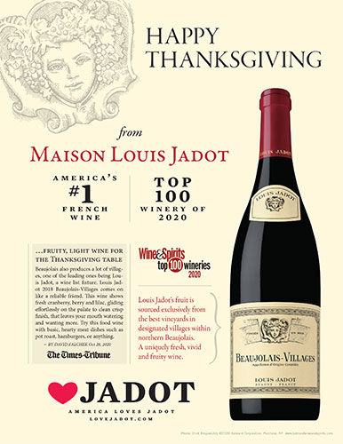 Maison Louis Jadot Top 100 Winery 2020 Sell Sheet