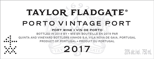 Classic Vintage Porto 2017 Front Label