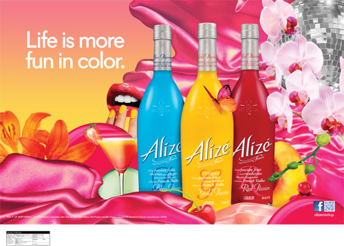 Alizé Passion Counter Wrap