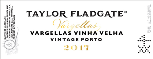 Quinta de Vargellas Vinha Velha Vintage Porto 2017 Front Label