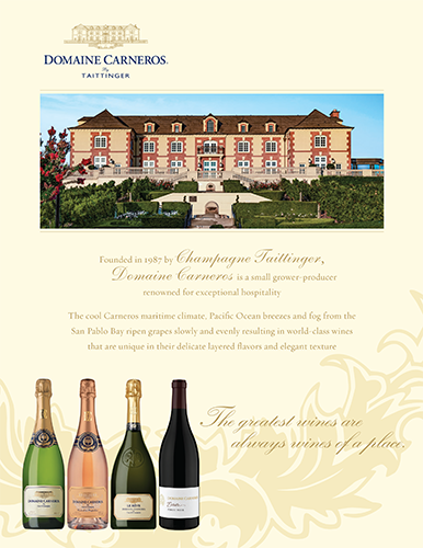 Domaine Carneros Family Sell Sheet