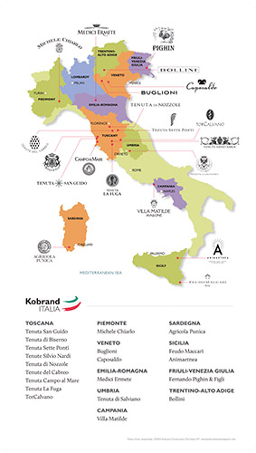 Italian Portfolio Map