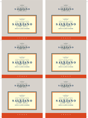 Orvieto Classico Superiore DOCG Wine Card
