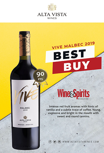 Vive Malbec 2019 (90 Point) Award Sell Sheet