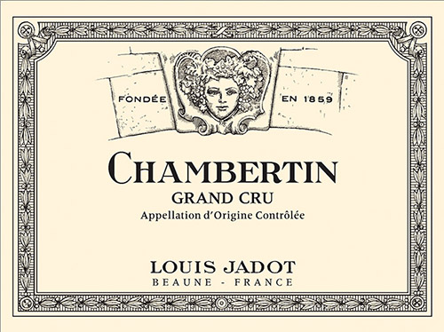 Le Chambertin Grand Cru Front Label