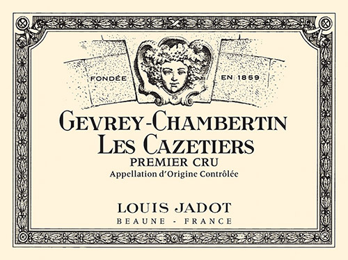 Gevrey-Chambertin Les Cazetiers Premier Cru Front Label