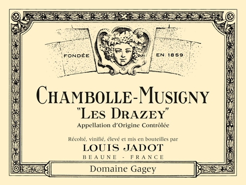 Chambolle Musigny Les Drazey Front Label