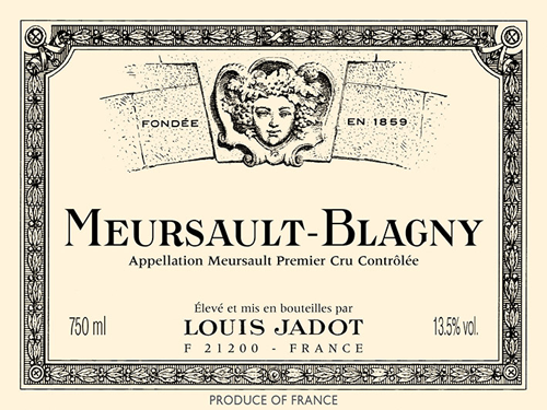 Meursault Blagny Front Label