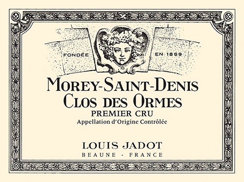 Morey Saint Denis Clos des Ormes Premier Cru Front Label