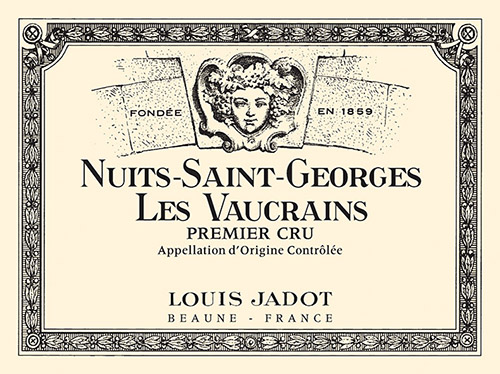 Nuits-Saint-Georges Les Vaucrains Premier Cru Front Label