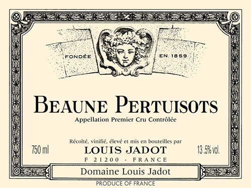 Beaune Pertuisots Front Label