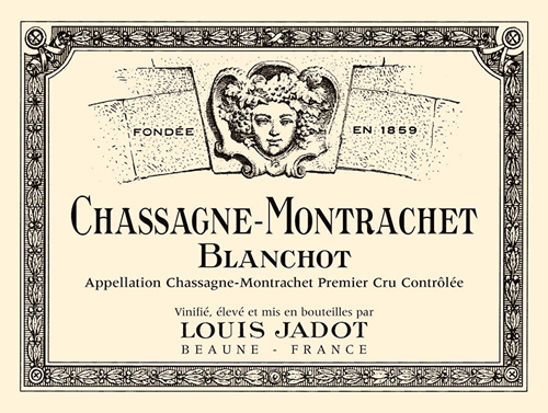 Chassagne-Montrachet Les Blanchots Front Label