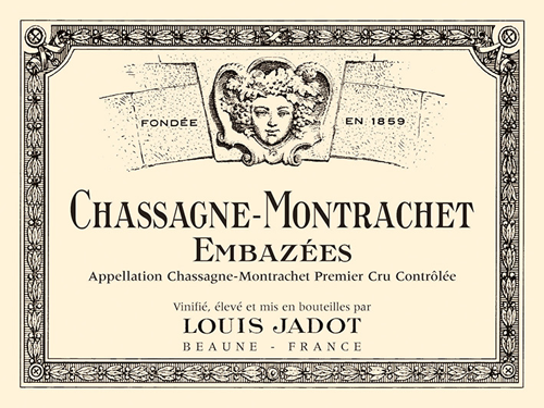 Chassagne-Montrachet Embazées Front Label