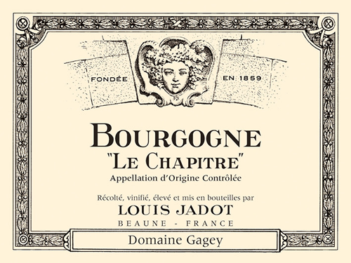 Bourgogne le Chapitre Front Label