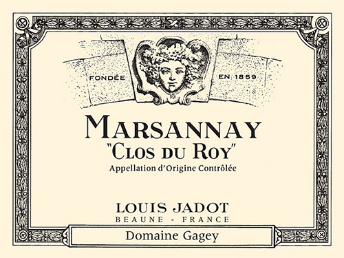 Marsannay Clos du Roy Front Label