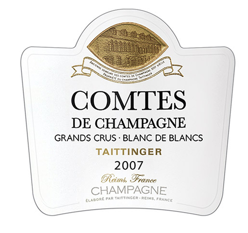 Comtes de Champagne Grands Crus Blanc de Blancs 2007 Front Label