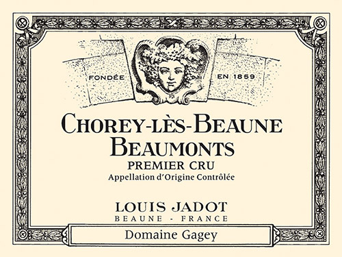 Chorey les Beaune Beaumonts Front Label