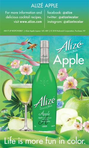 Alizé Apple Shelf Talker