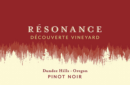 Découverte Vineyard Pinot Noir Front Label