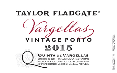 Quinta de Vargellas Vintage Porto 2015 Front Label