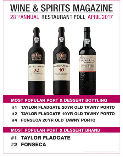 Wine & Spirits Magazine 28th Annual Restaurant Poll – April 2017 (Fonseca)