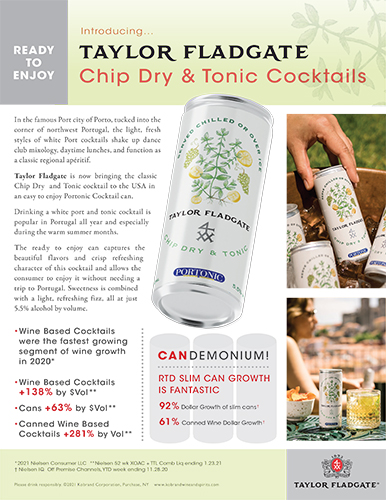 RTD Can – Chip Dry & Tonic Sell Sheet