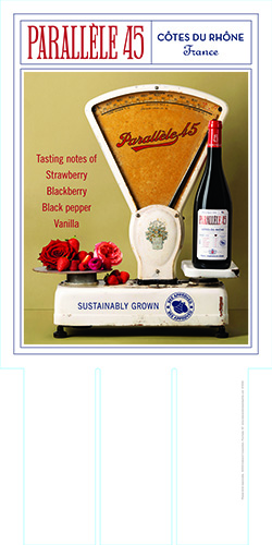 Parallèle 45 Côtes-du-Rhône Rouge Case Card